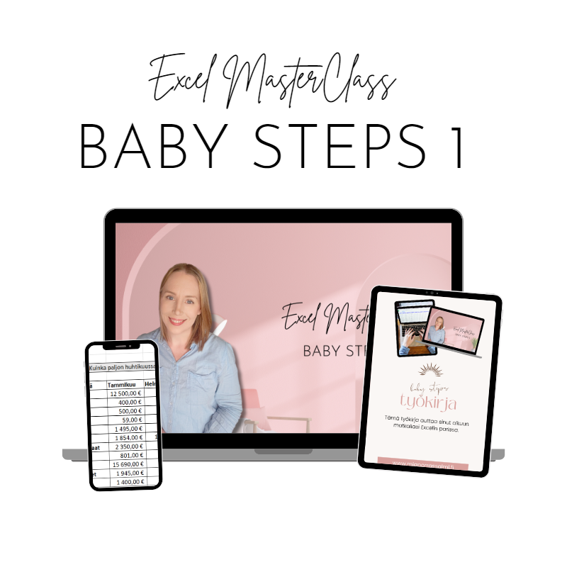 Excel MasterClass Baby Steps
