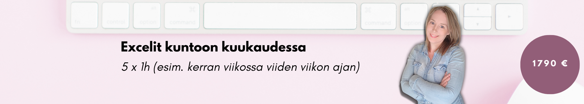 Excel koulutus kerran viikossa